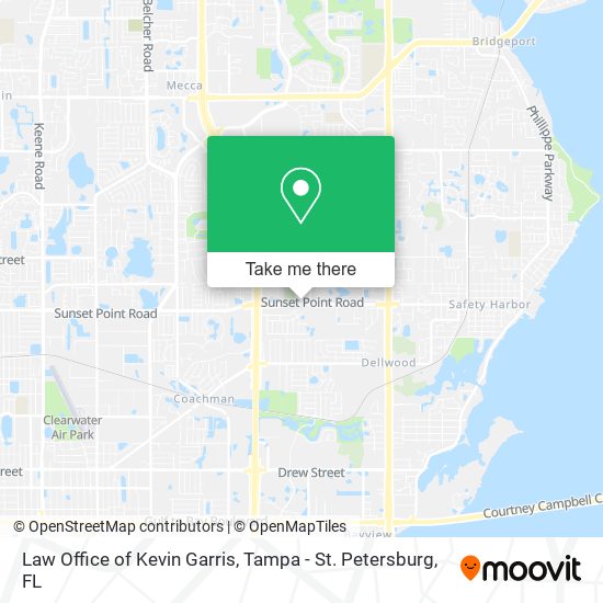 Mapa de Law Office of Kevin Garris