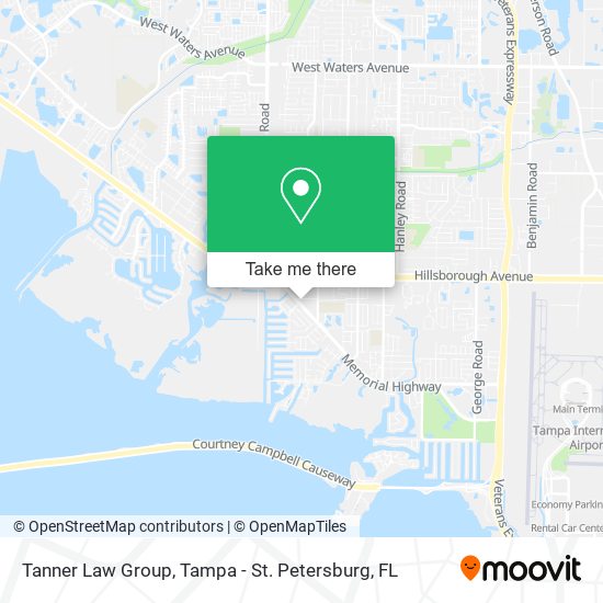 Mapa de Tanner Law Group