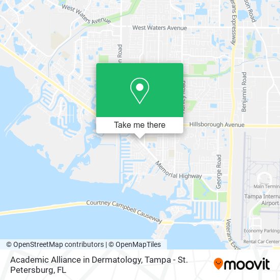 Academic Alliance in Dermatology map