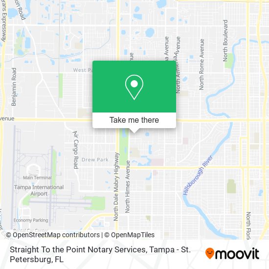 Mapa de Straight To the Point Notary Services
