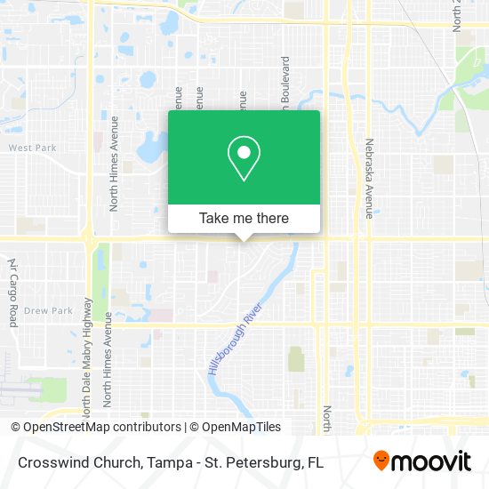 Mapa de Crosswind Church