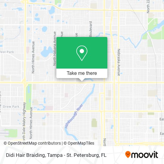 Didi Hair Braiding map