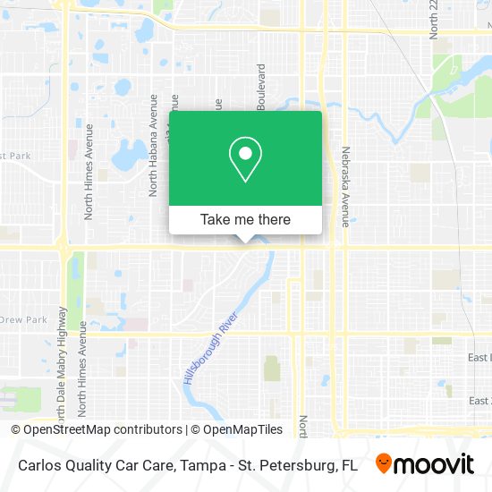 Carlos Quality Car Care map