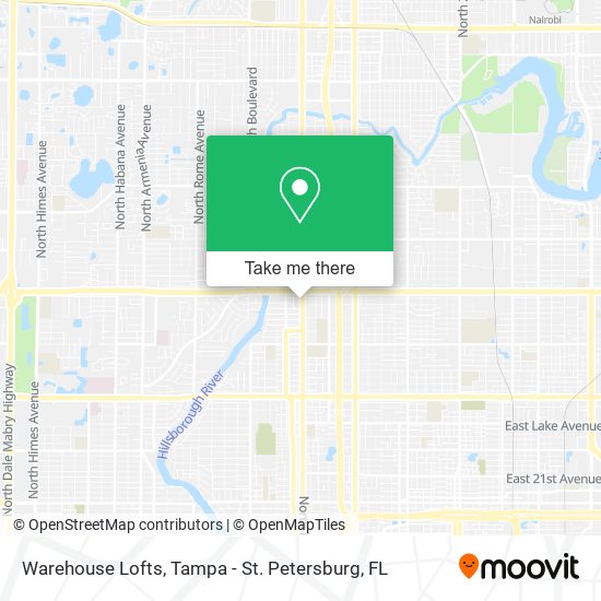 Mapa de Warehouse Lofts