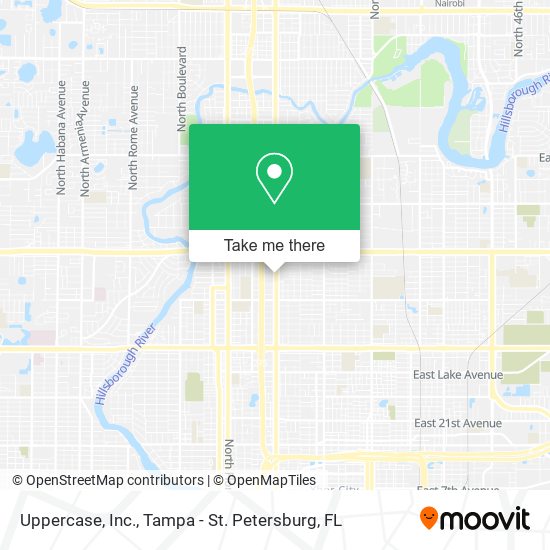 Uppercase, Inc. map