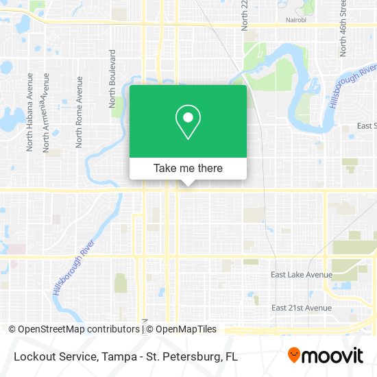 Mapa de Lockout Service