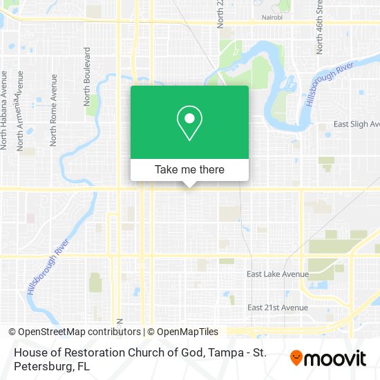 Mapa de House of Restoration Church of God