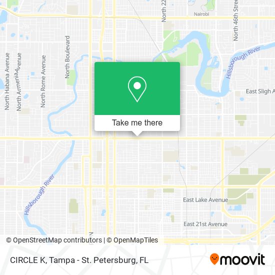 Mapa de CIRCLE K