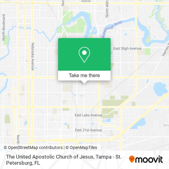 The United Apostolic Church of Jesus map