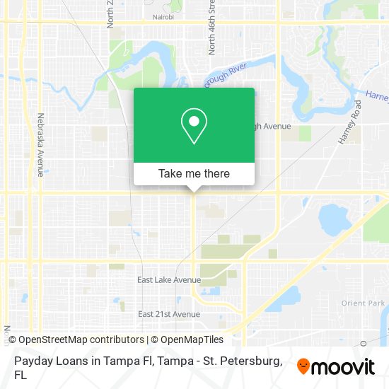 Mapa de Payday Loans in Tampa Fl