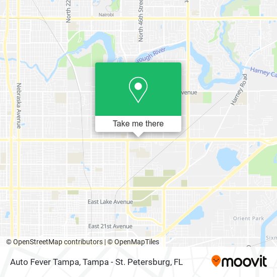 Auto Fever Tampa map