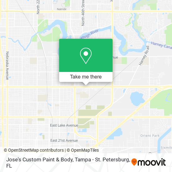 Jose's Custom Paint & Body map