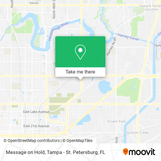 Message on Hold map