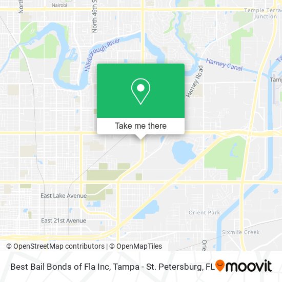 Best Bail Bonds of Fla Inc map