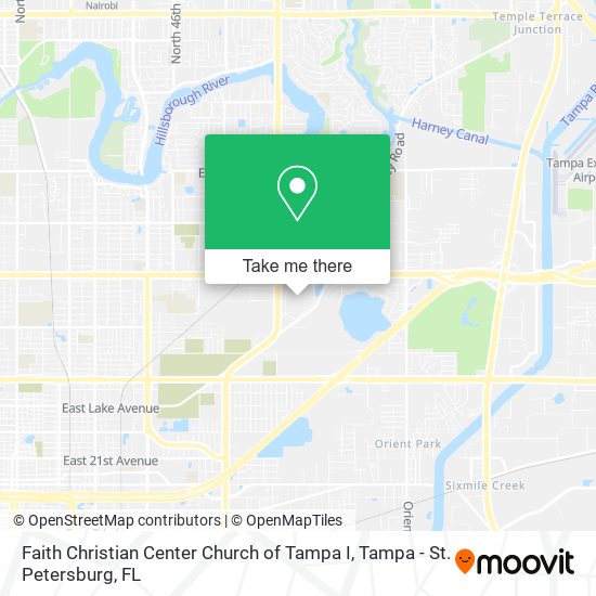 Faith Christian Center Church of Tampa I map
