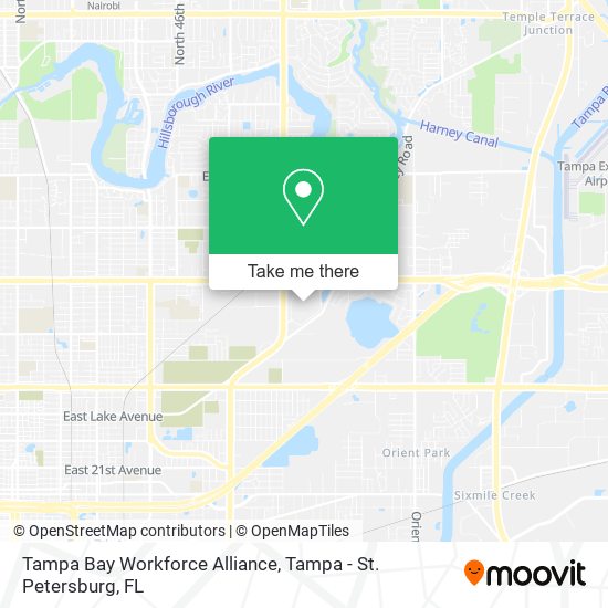 Mapa de Tampa Bay Workforce Alliance