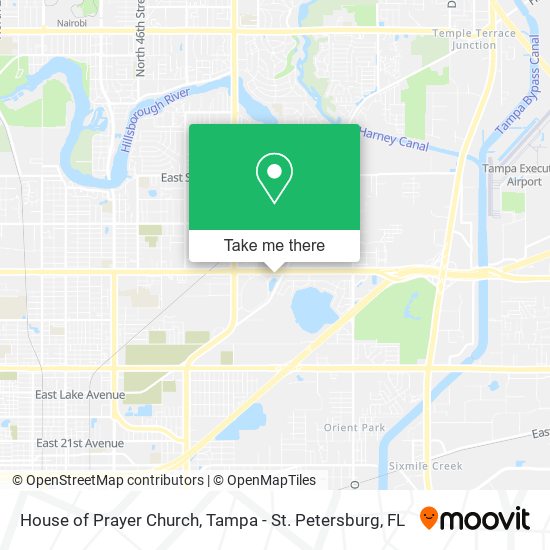 Mapa de House of Prayer Church