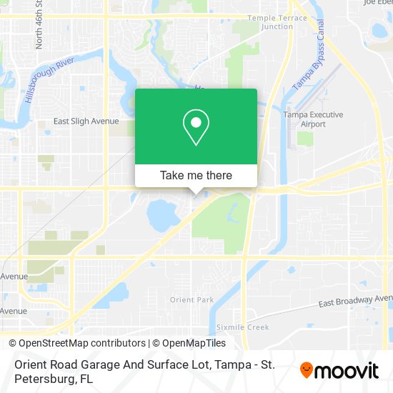 Orient Road Garage And Surface Lot map
