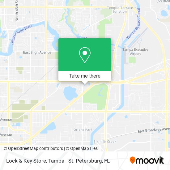 Lock & Key Store map