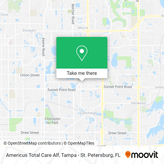 Mapa de Americus Total Care Alf