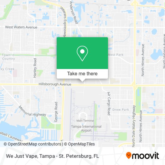 We Just Vape map