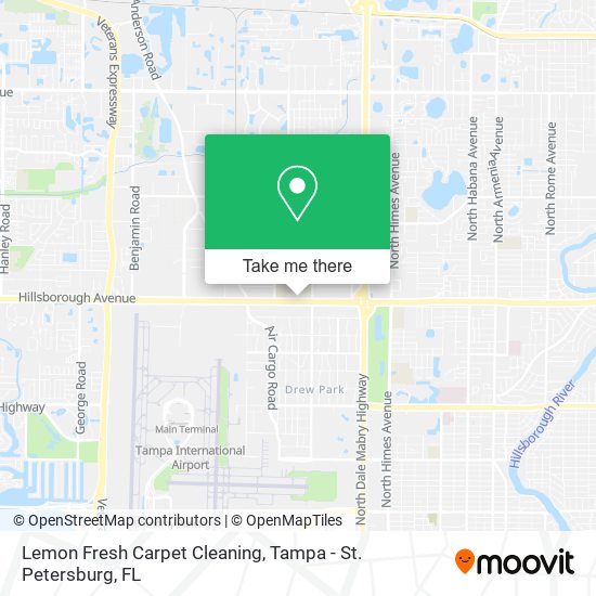 Lemon Fresh Carpet Cleaning map