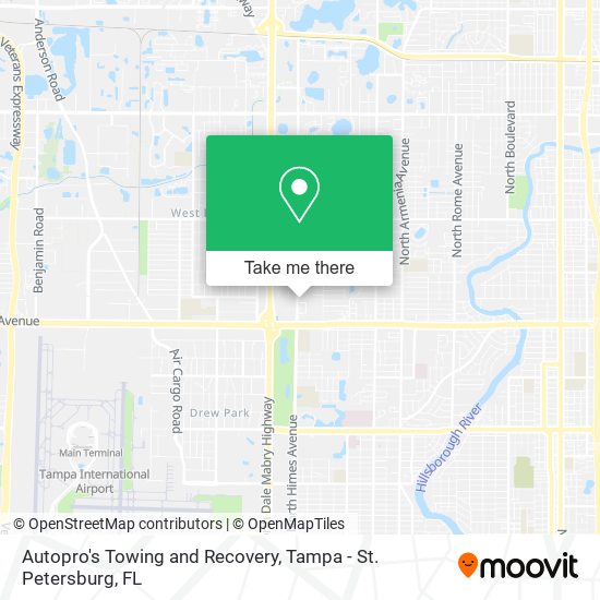 Mapa de Autopro's Towing and Recovery