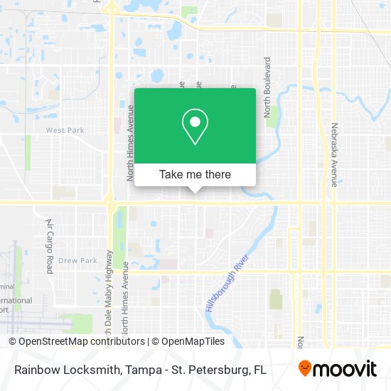 Mapa de Rainbow Locksmith