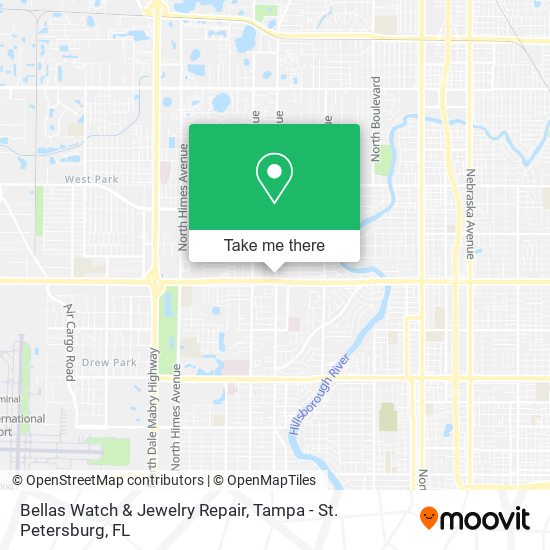 Mapa de Bellas Watch & Jewelry Repair
