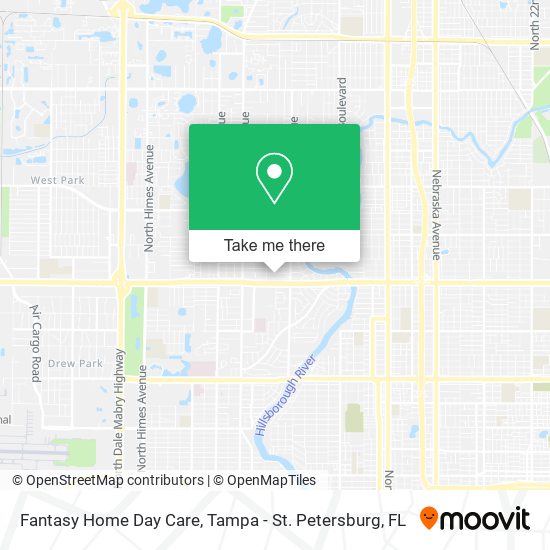 Fantasy Home Day Care map