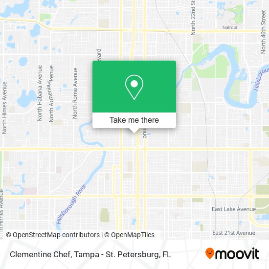 Mapa de Clementine Chef
