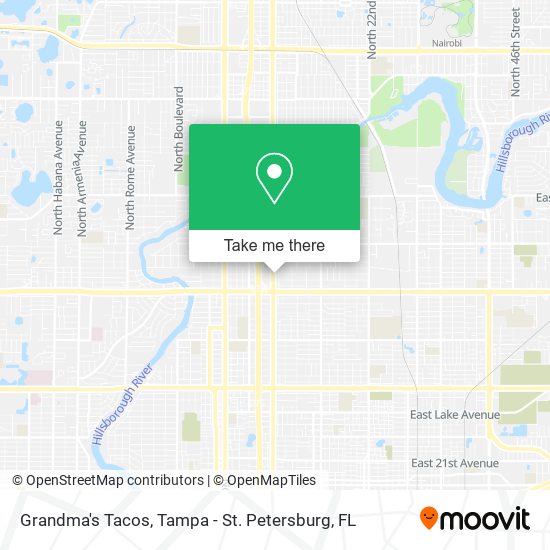 Mapa de Grandma's Tacos