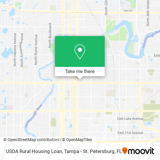 Mapa de USDA Rural Housing Loan