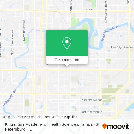 Mapa de Kings Kids Academy of Health Sciences