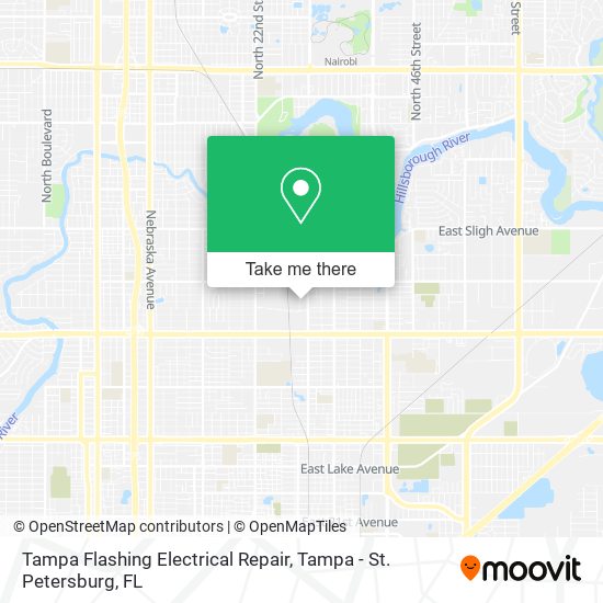 Tampa Flashing Electrical Repair map