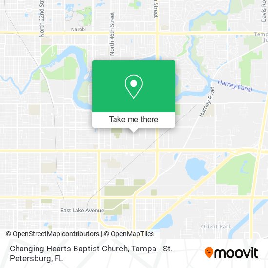 Mapa de Changing Hearts Baptist Church