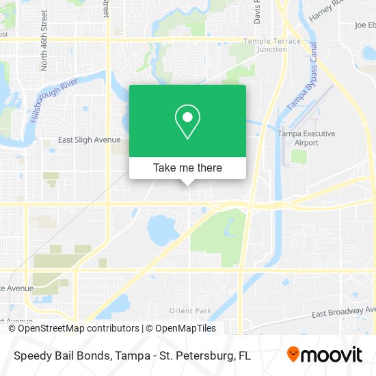 Speedy Bail Bonds map