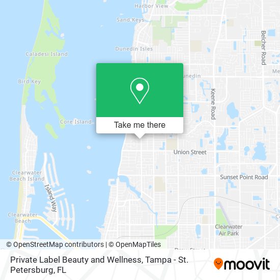 Private Label Beauty and Wellness map
