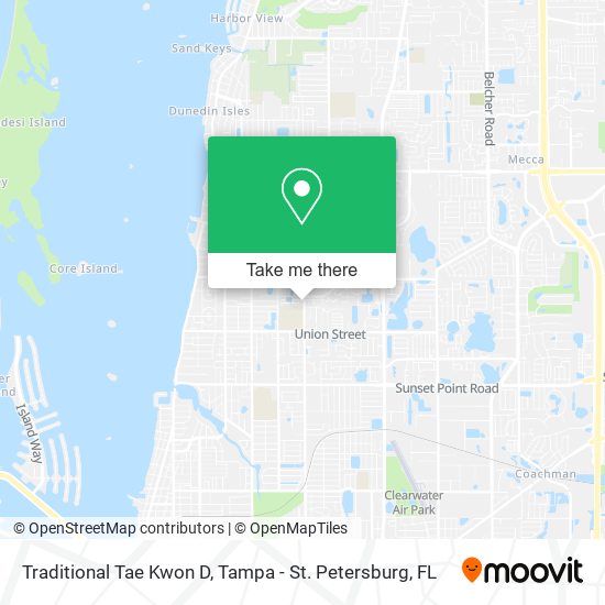 Traditional Tae Kwon D map