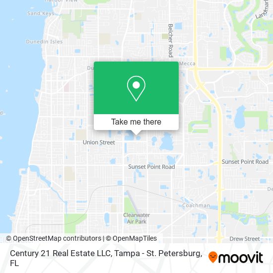 Century 21 Real Estate LLC map