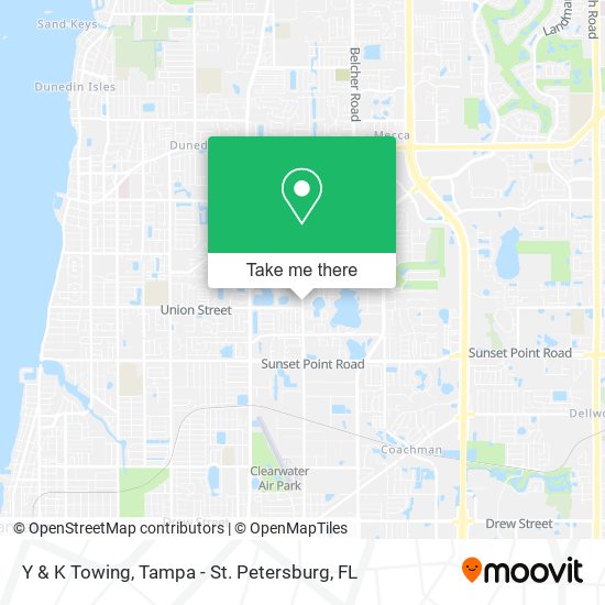 Mapa de Y & K Towing