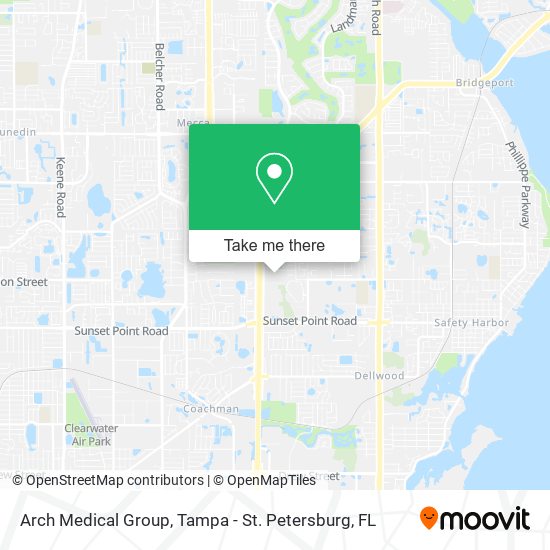 Arch Medical Group map