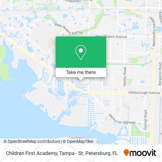 Children First Academy map