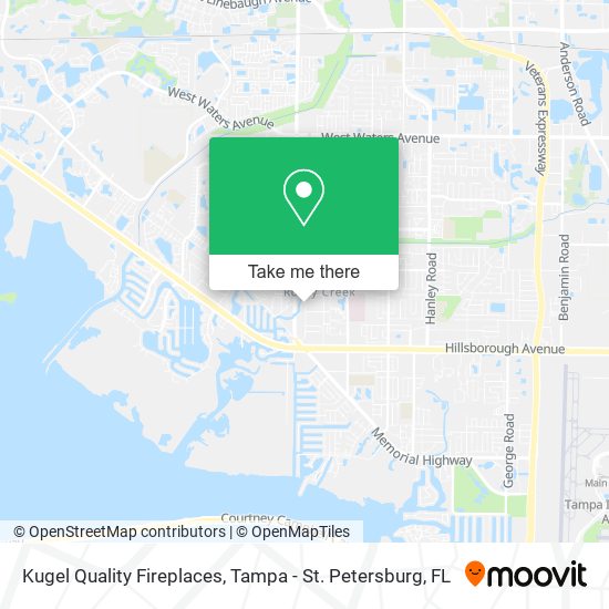 Kugel Quality Fireplaces map