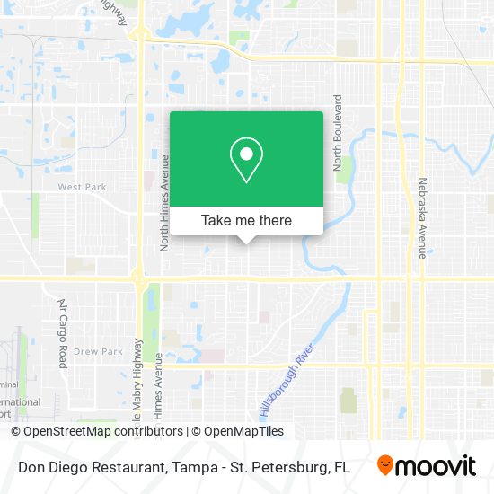 Don Diego Restaurant map