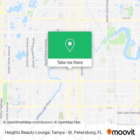 Mapa de Heights Beauty Lounge