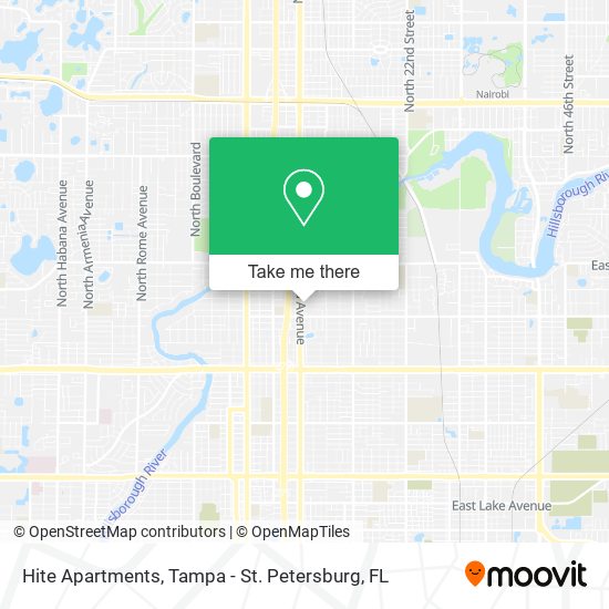 Hite Apartments map