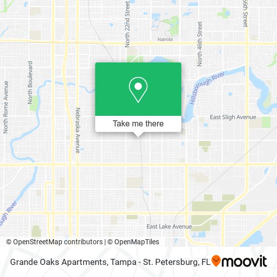 Mapa de Grande Oaks Apartments