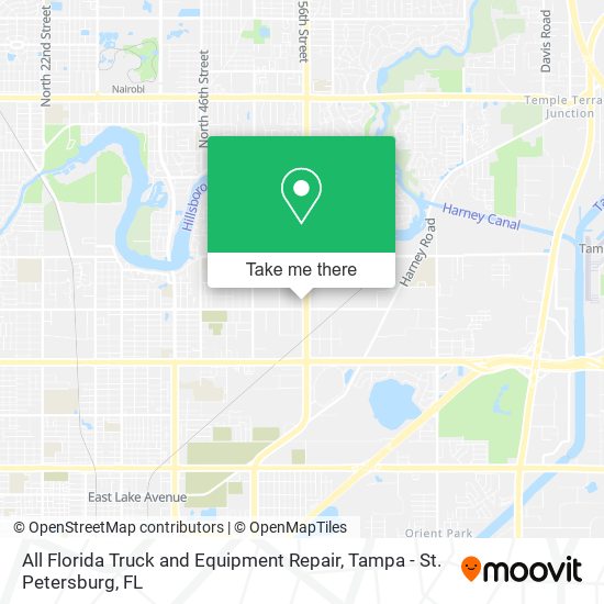 Mapa de All Florida Truck and Equipment Repair