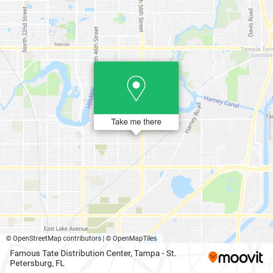 Famous Tate Distribution Center map